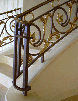 painted bronze faux finish