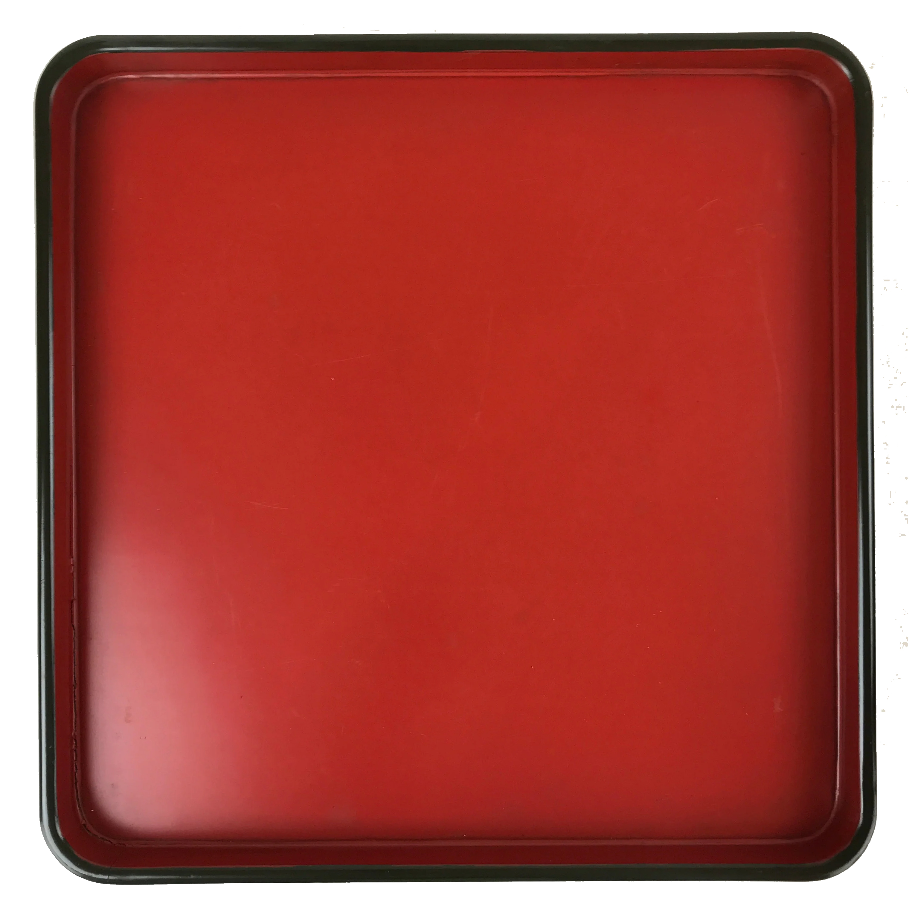 red lacquer paint effect