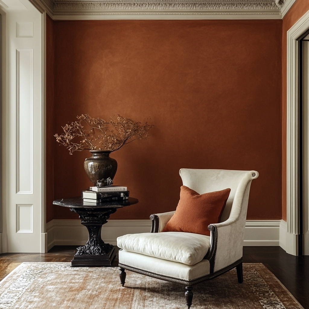 parchment paint effect