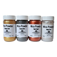 Mica powder and pearl powders