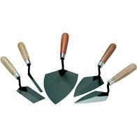 trowels for applying concrete and masonry