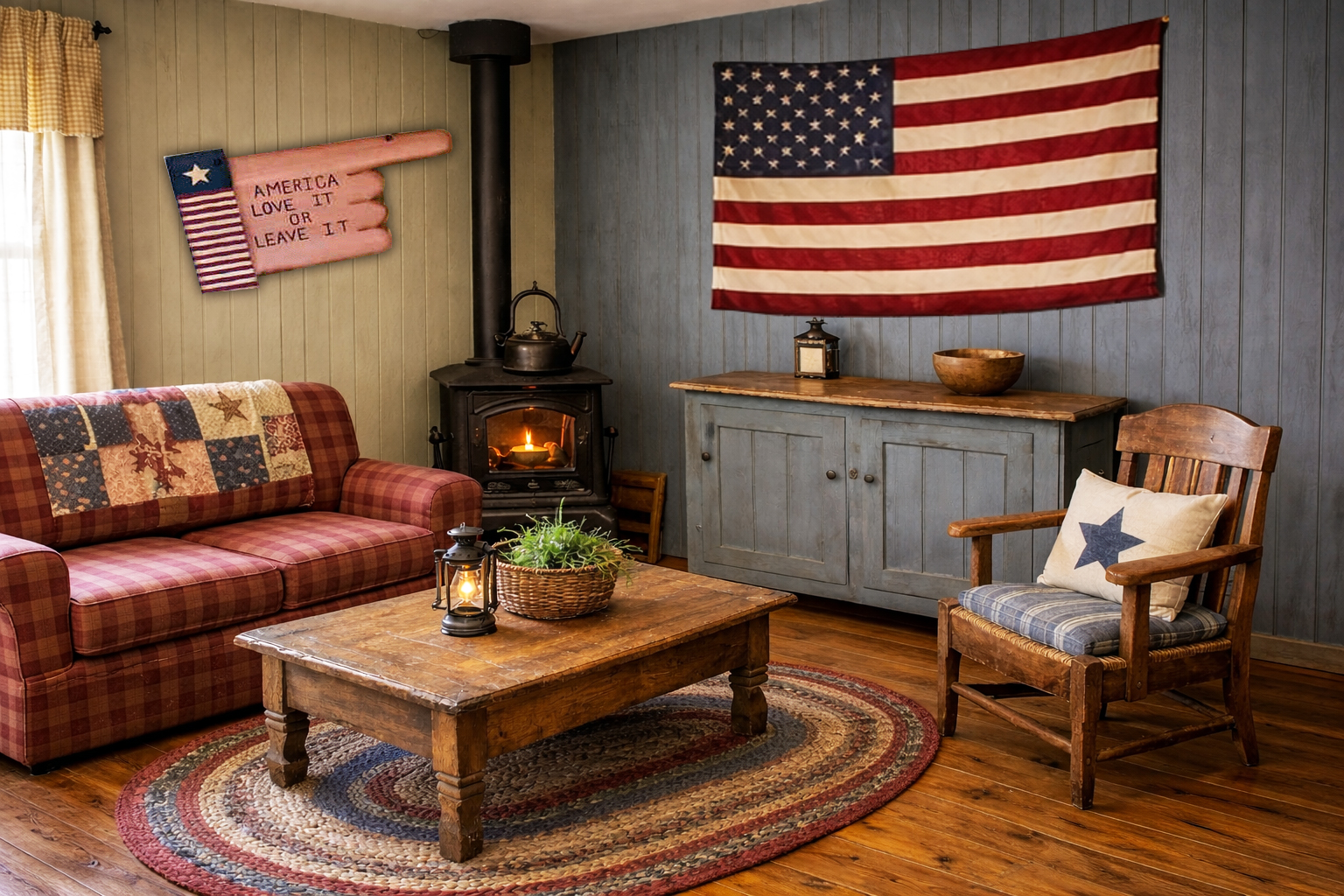 American Design rustic america