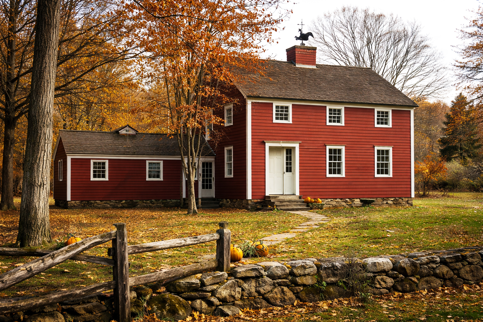 early american interiors