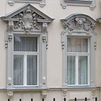 Baroque design style and architecture