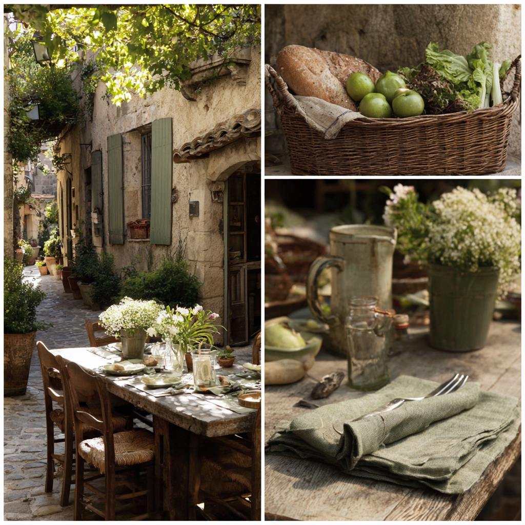 French Country market life